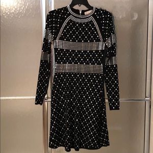 Michael Michael Kors black studded dress!